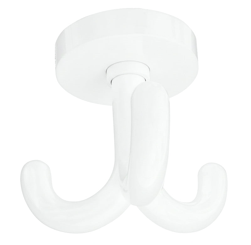 Garderoben-Drehhaken Kunststoff mit 3 Haken