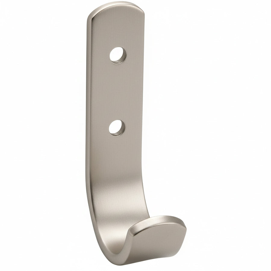 Garderobenhaken Eisen Mantelhaken velours-nickel