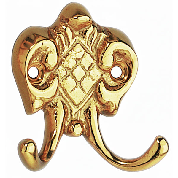 Garderobenhaken Messing