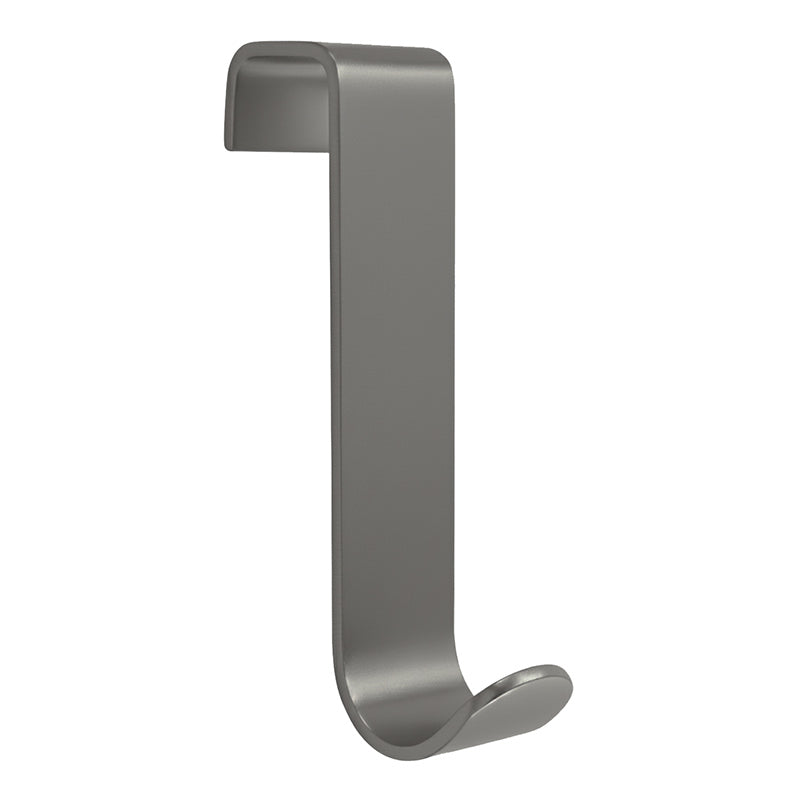 Türgarderobenhaken 3er-Set Stahl perlmausgrau