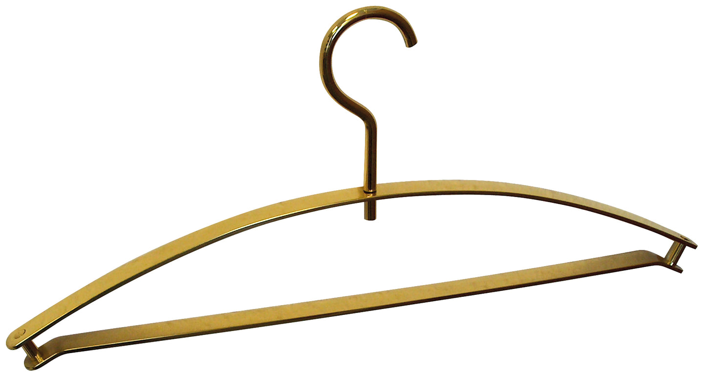 Garderobenbügel Messing-Band