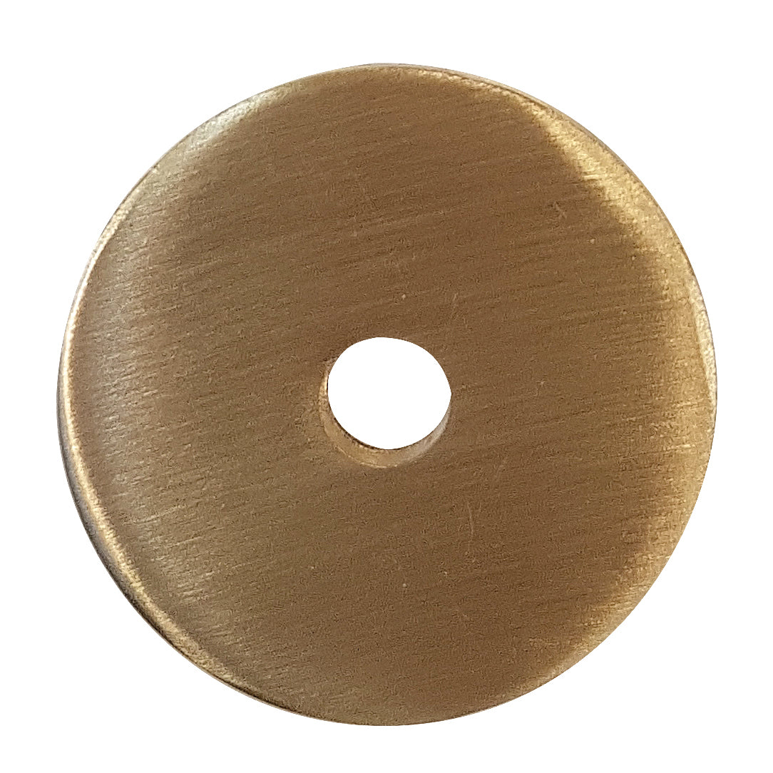 RONDISTO Rosette Messing verchromt