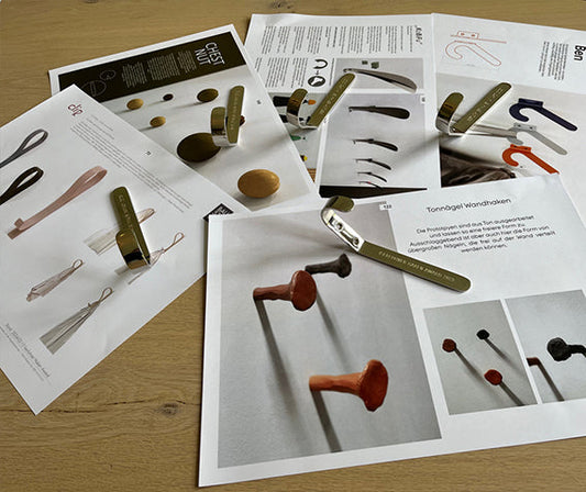 Collage der Gestaltungsentwürfe