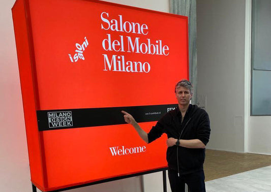 Peter Kirchhoff vor Salone del Mobile Logo