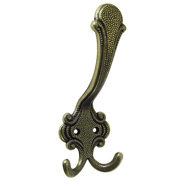 Garderobenhaken Zamak altmessing