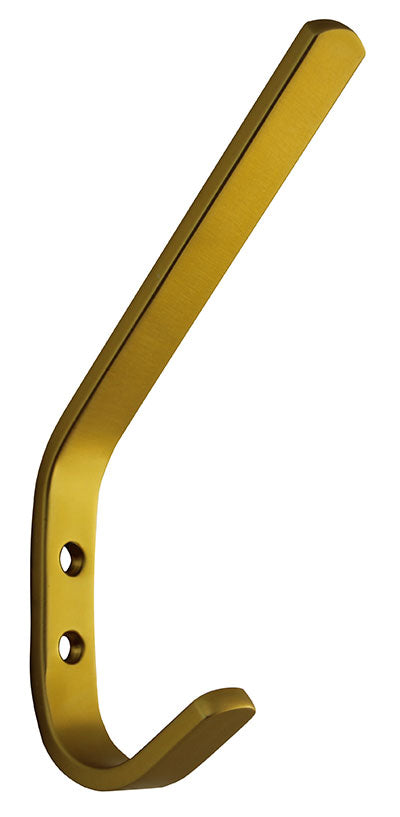 Garderobenhaken Aluminium-Band Huthaken goldfarbig Huthaken goldfarbig