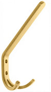 Huthaken doppelt Goldfarbig