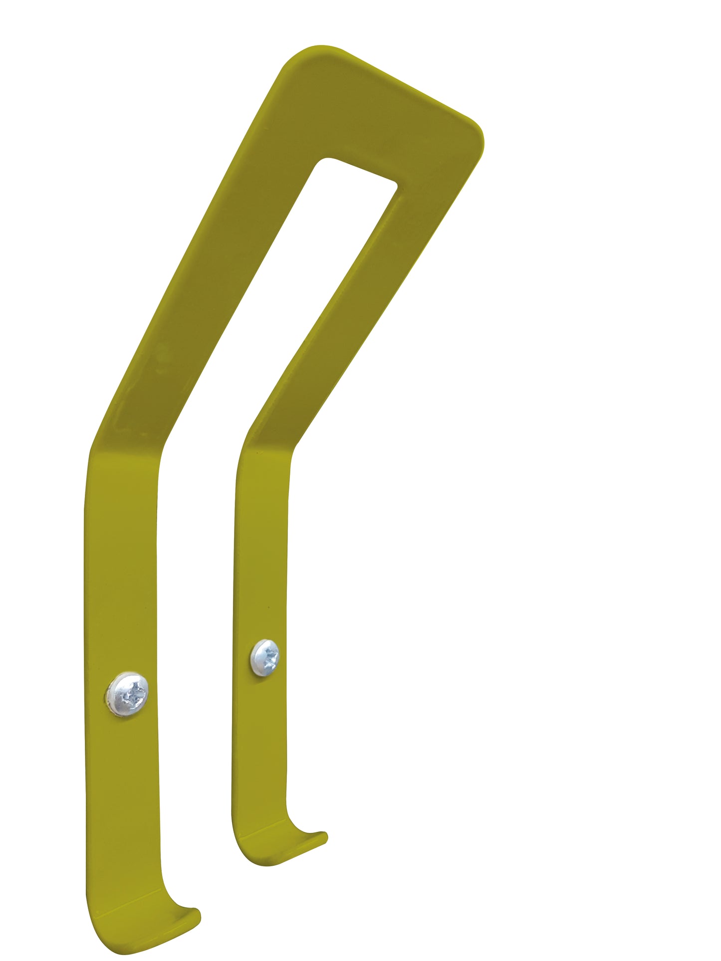 Garderobenhaken Eisen grün Huthaken poliert