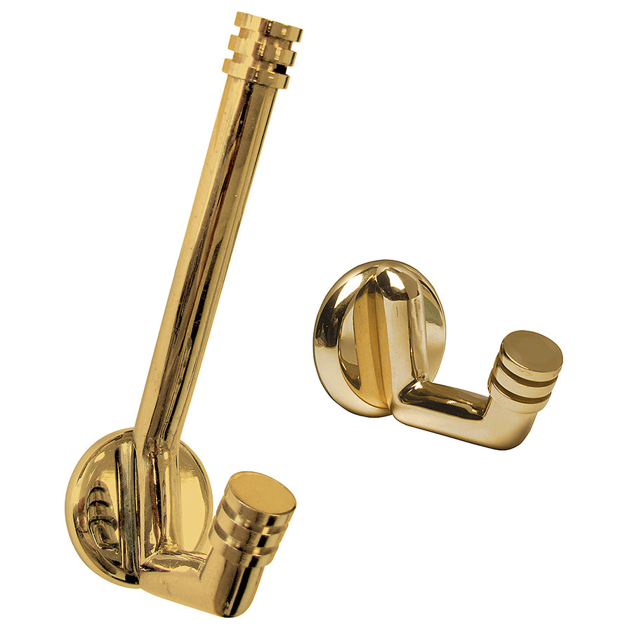 Garderobenhaken Messing