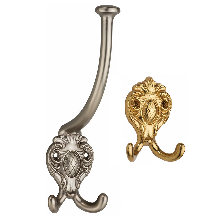 Garderobenhaken Messing