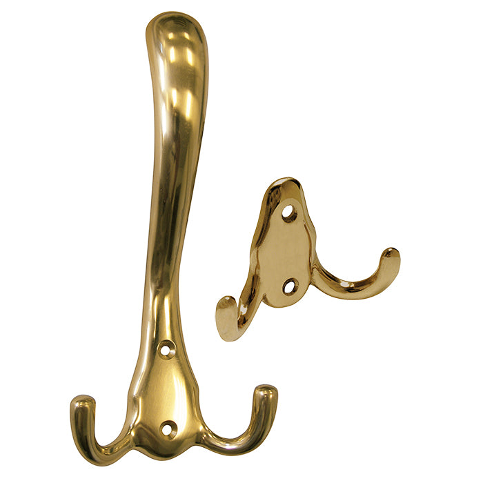 Garderobenhaken Messing