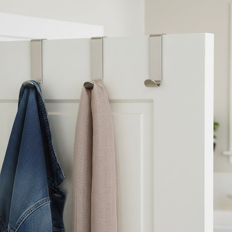 Türgarderobenhaken Stahl 3er-Set