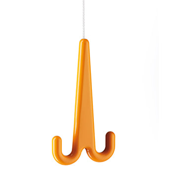 JONAS Decken-Kleiderhaken von Hullmann-Gimmler RAL 1016 - Schwefelgelb