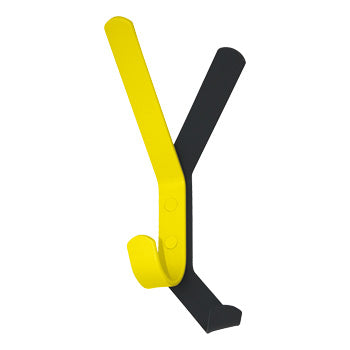 SCHATTENWURF Wandhaken von Kirchhoff & Euwens RAL 1015 - Hellelfenbein / Grau