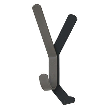 SCHATTENWURF Wandhaken von Kirchhoff & Euwens RAL 1015 - Hellelfenbein / Grau