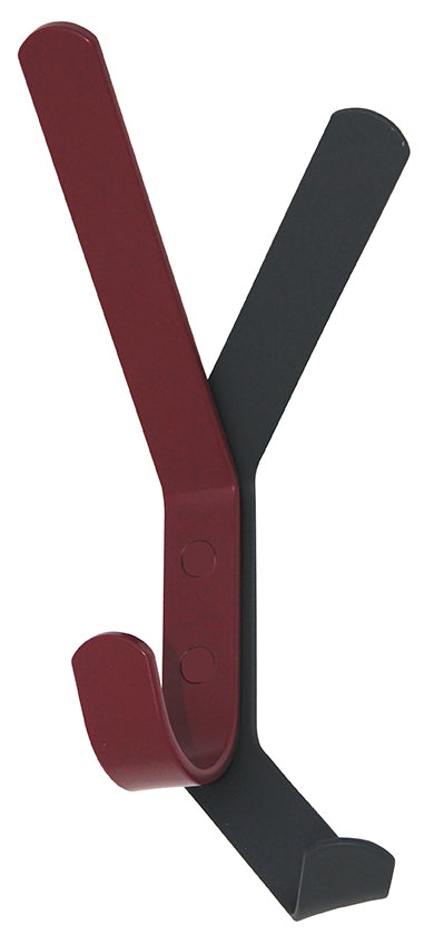 SCHATTENWURF Wandhaken von Kirchhoff & Euwens RAL 1015 - Hellelfenbein / Grau