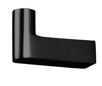 1001 Wandhaken von Peter Bastian Silber eloxiert verdeckte Befestigung (Wand)