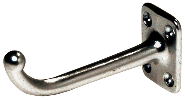 Kirchenbankhaken Aluminium brüniert