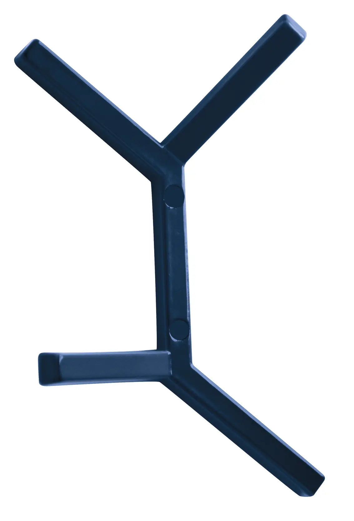 Minimalistischer Design-Garderobenhaken Modell Oslo Wandmontage in der Farbe RAL 5003 Saphirblau von MLZD.