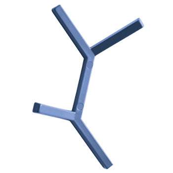 OSLO Wand Kleiderhaken von mlzd RAL 1016 - Schwefelgelb