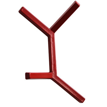 OSLO hängend Decken-Garderobe von mlzd RAL 3000 - Feuerrot