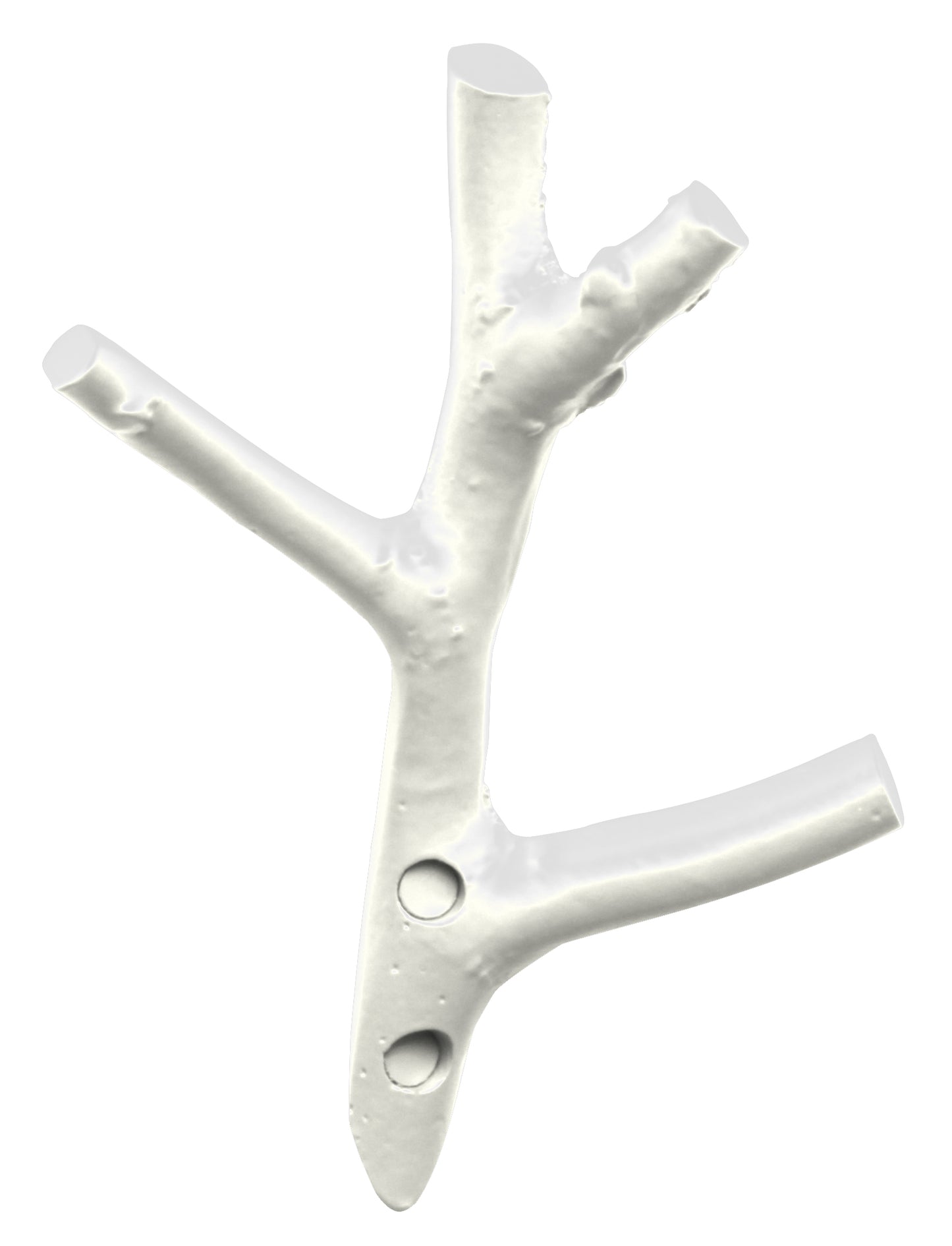 KLEINER AST Design-Haken von Hullmann-Gimmler RAL 1016 - Schwefelgelb