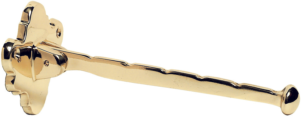 Klapphaken Messing mattnickel