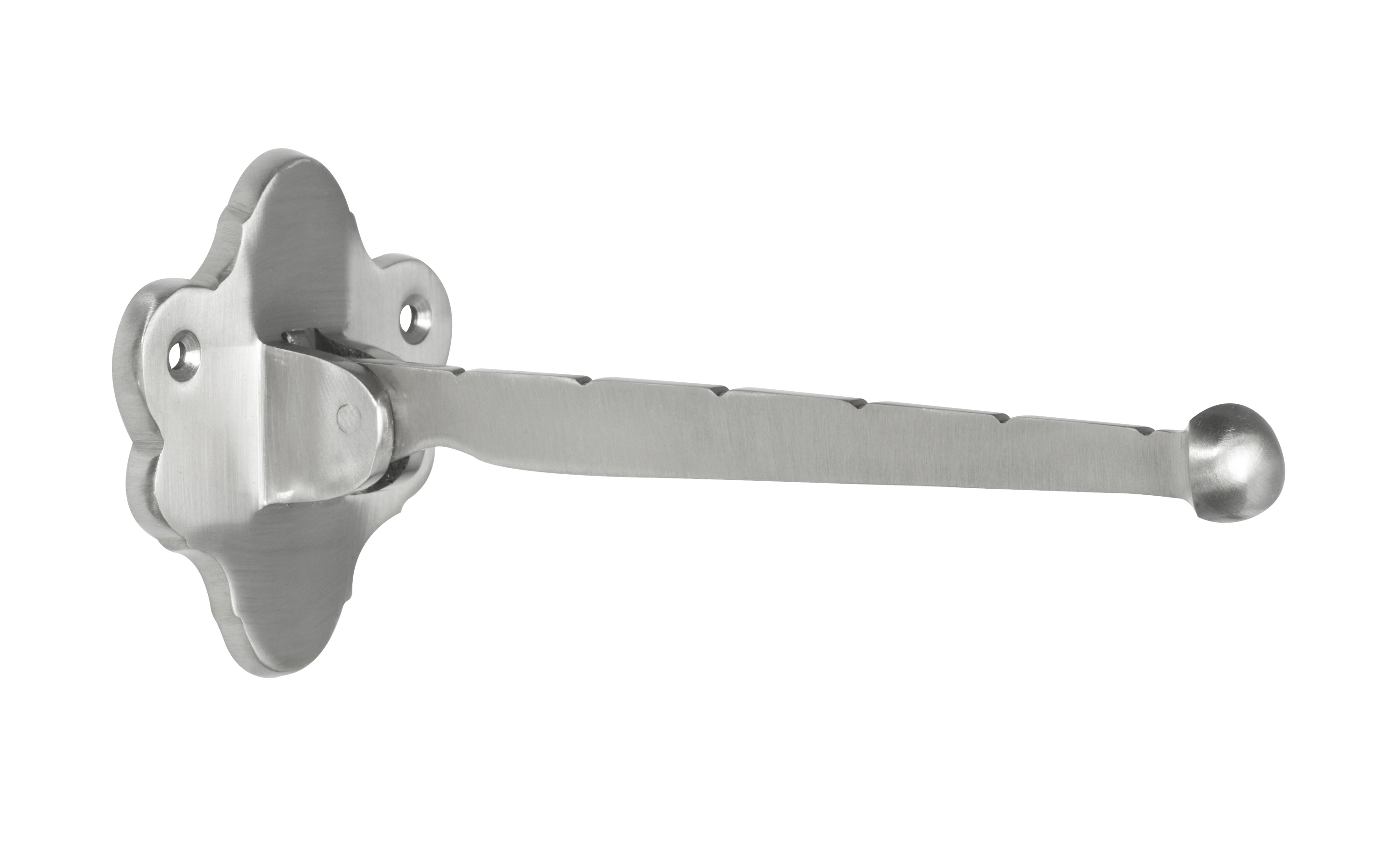 Klapphaken Messing mattnickel