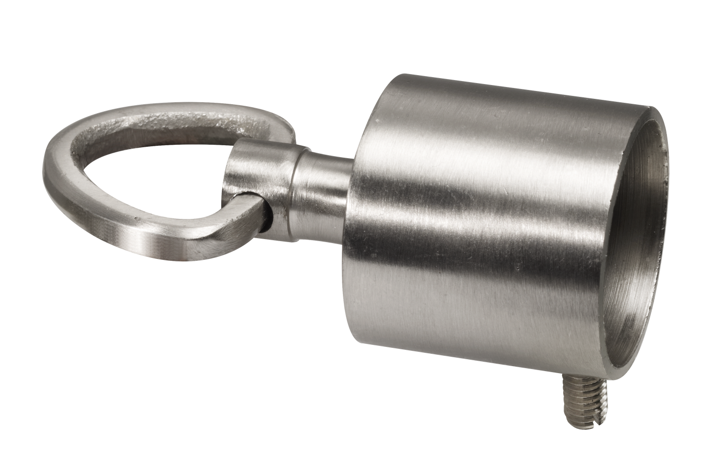 Seilendbüchsen mit Ring Messing brüniert Ø 30 mm