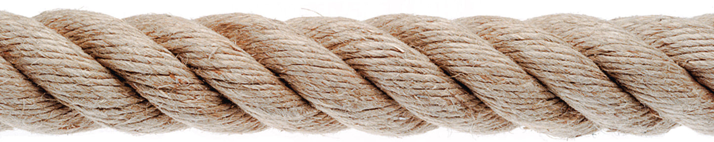 Handlaufseil Hanf natur auf Maß
