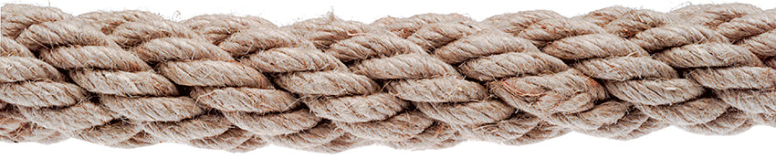 Handlaufseil Hanf natur Kabelschlag auf Maß