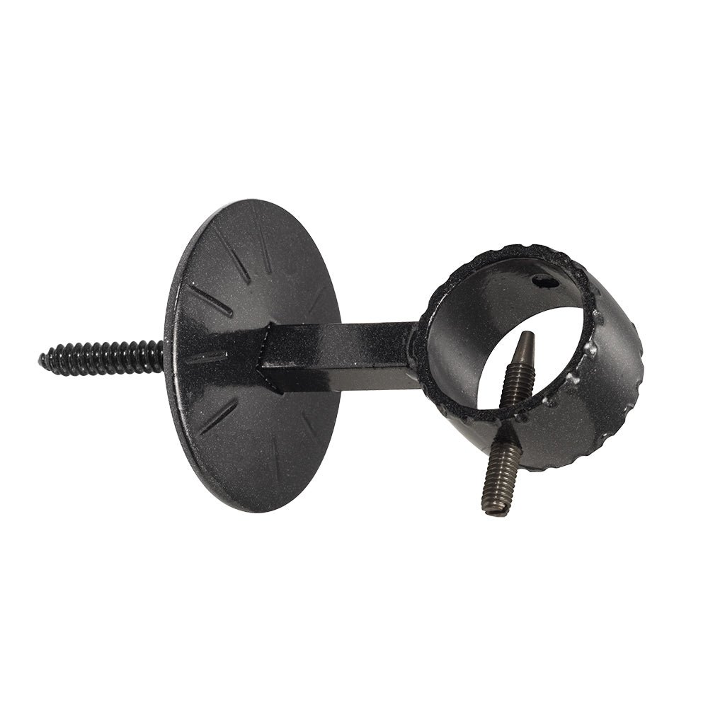 Seilhalter Schmiedeeisen kurz Ø 30mm mit Schraube