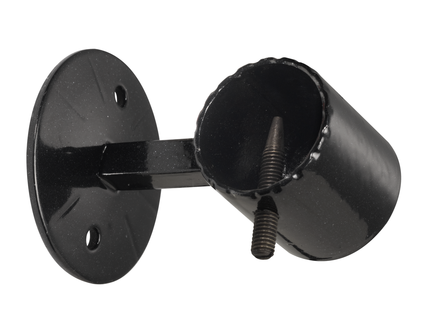 Seilendhalter Schmiedeeisen links kurz 70 mm