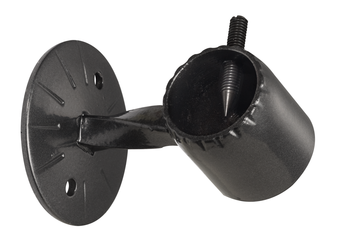 Seilendhalter Schmiedeeisen links kurz 70 mm