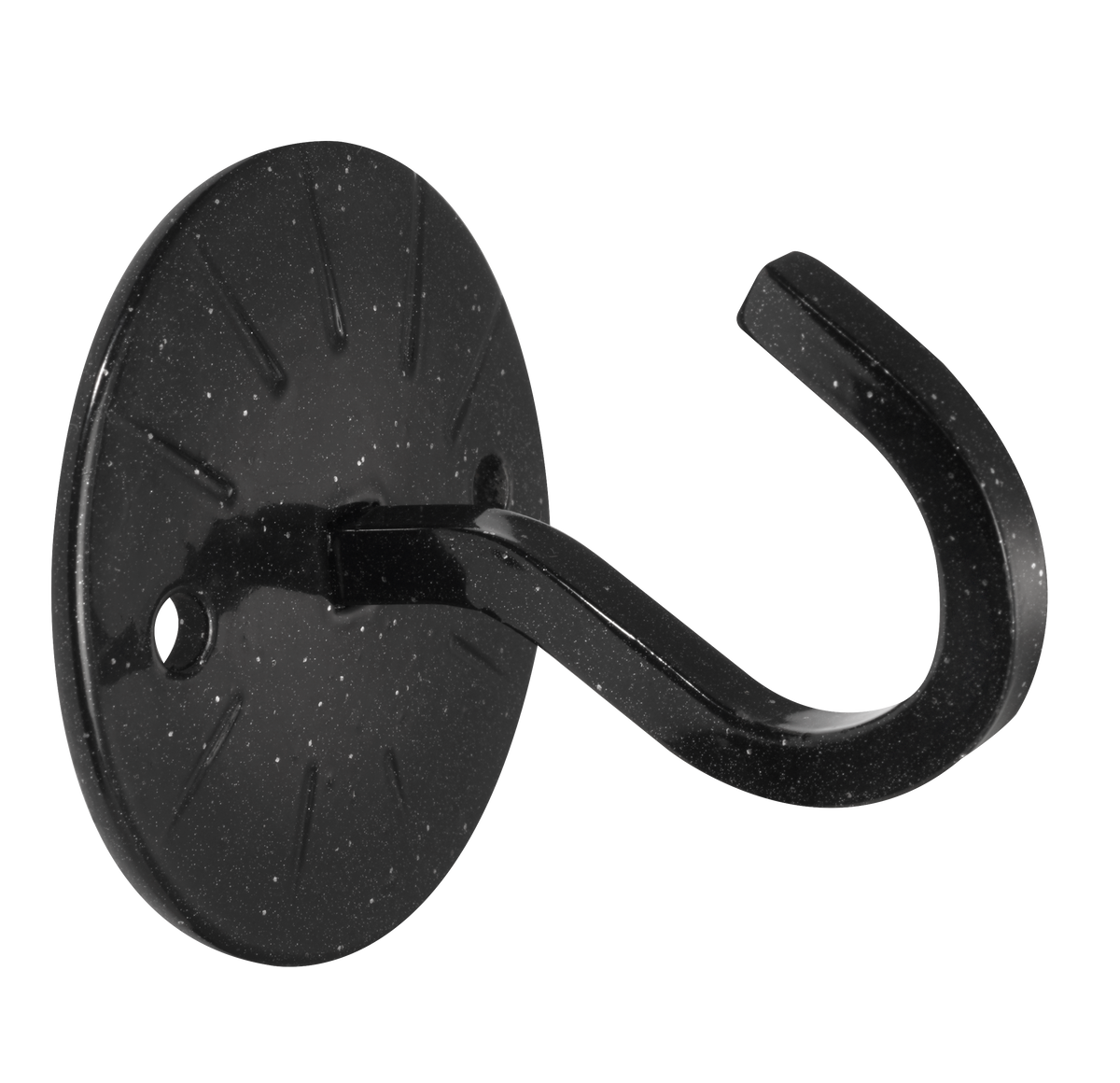 Seilendhaken Schraublöcher, Schmiedeeisen