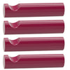 Stabhaken mit Kerbe dunkelviolett 4er-Set