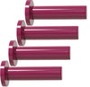 Stabhaken mit Platte dunkelviolett 4er-Set