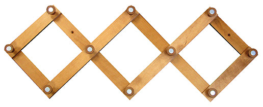 Scheren-Garderobe Holz Buche