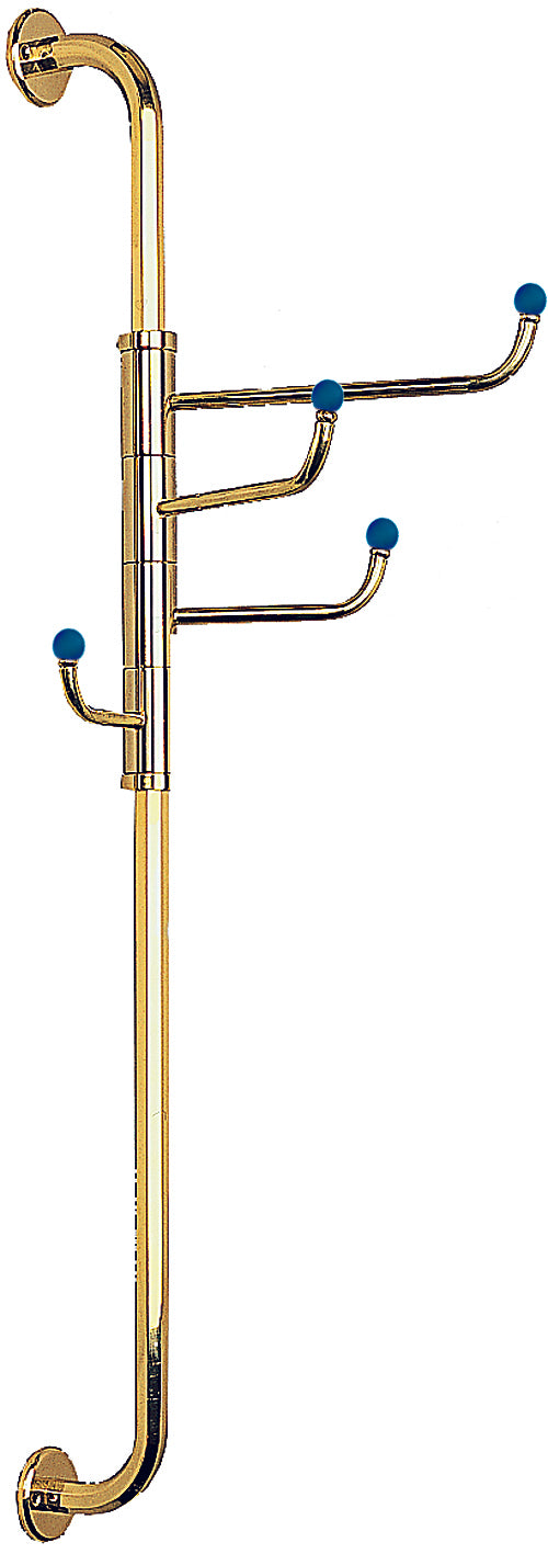 Garderobenstangen "Lisa" Messing