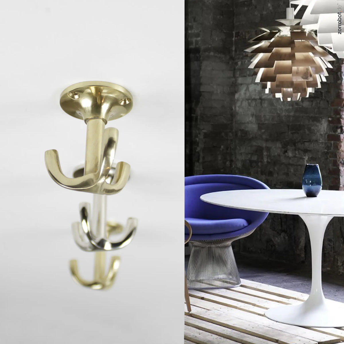 F. Lohsek – Drehhaken Aluminium