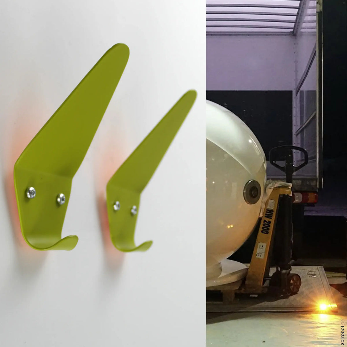 Sydney – Haken mit Reflexionsschatten